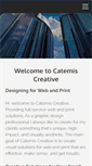 Mobile Screenshot of catemiscreative.com